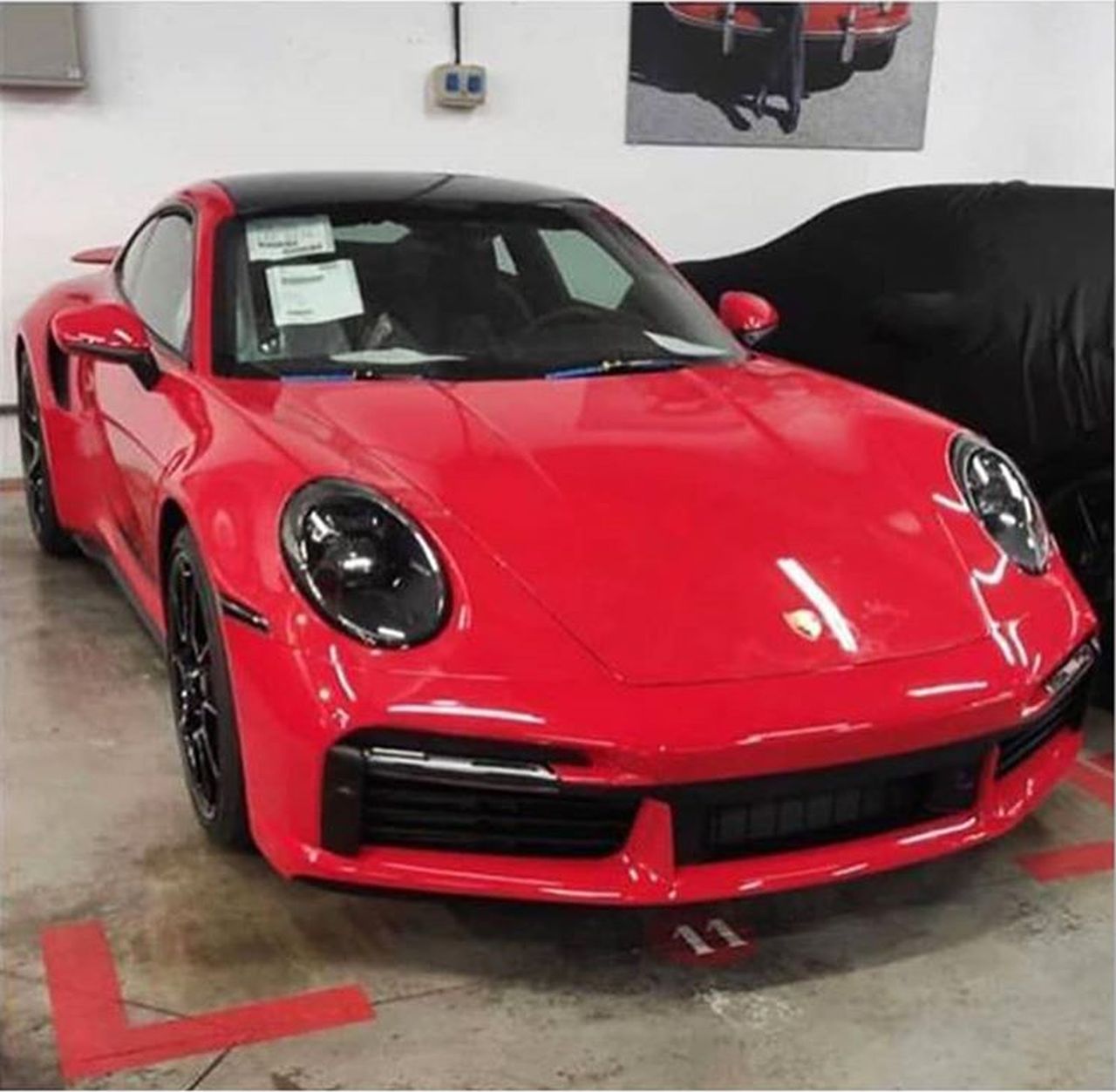 2021 Porsche 911 Turbo S 992 Red-Leaked-image-1