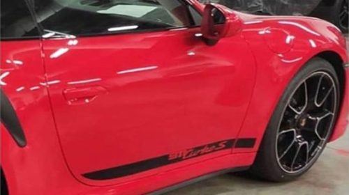 2021 Porsche 911 Turbo S 992 Red-Leaked-image-2