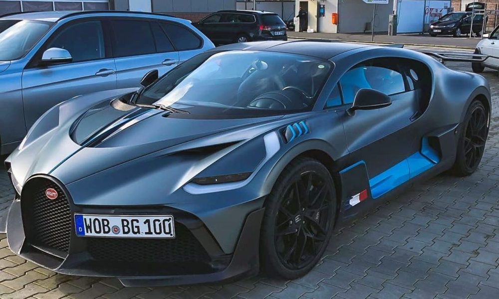 Bugatti Divo spotted testing in Bremen, Germany