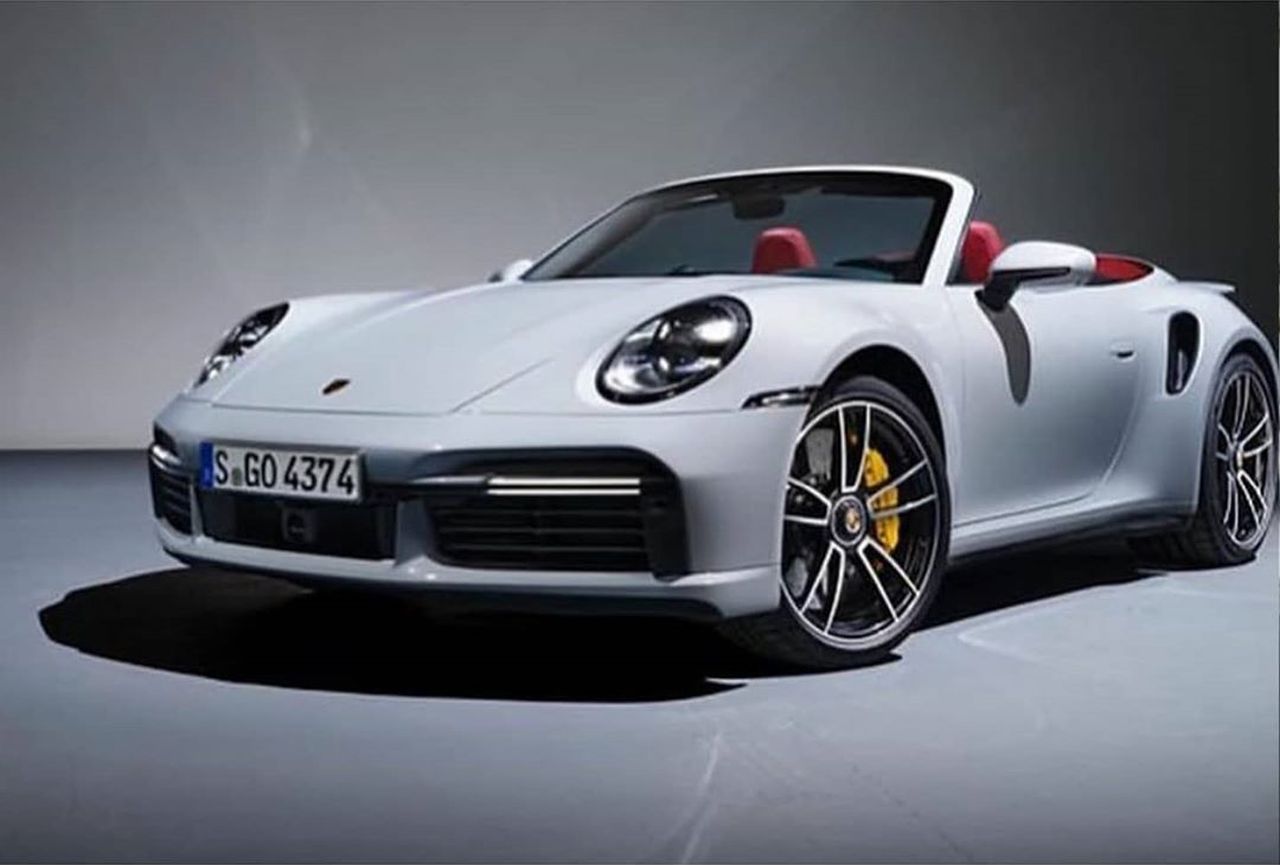 2021 Porsche 911 Turbo Cabriolet-Leaked