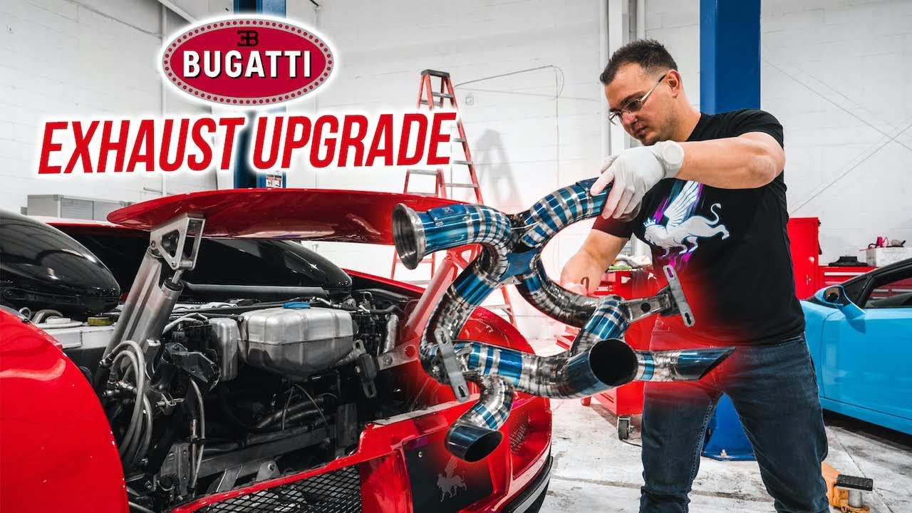 Bugatti Veyron Exhaust Upgrade