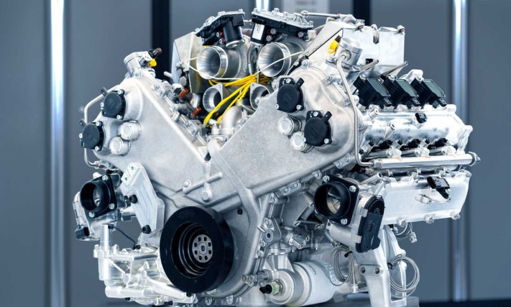 This is the V6 engine that will power the Aston Martin Valhalla