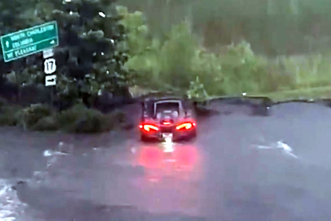 McLaren 600LT Flood Damage-Charlestown