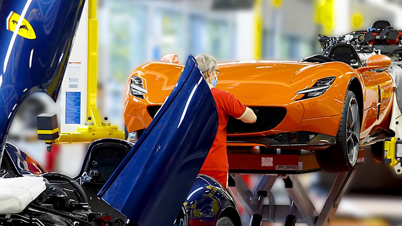 Ferrari Monza assembly line-1
