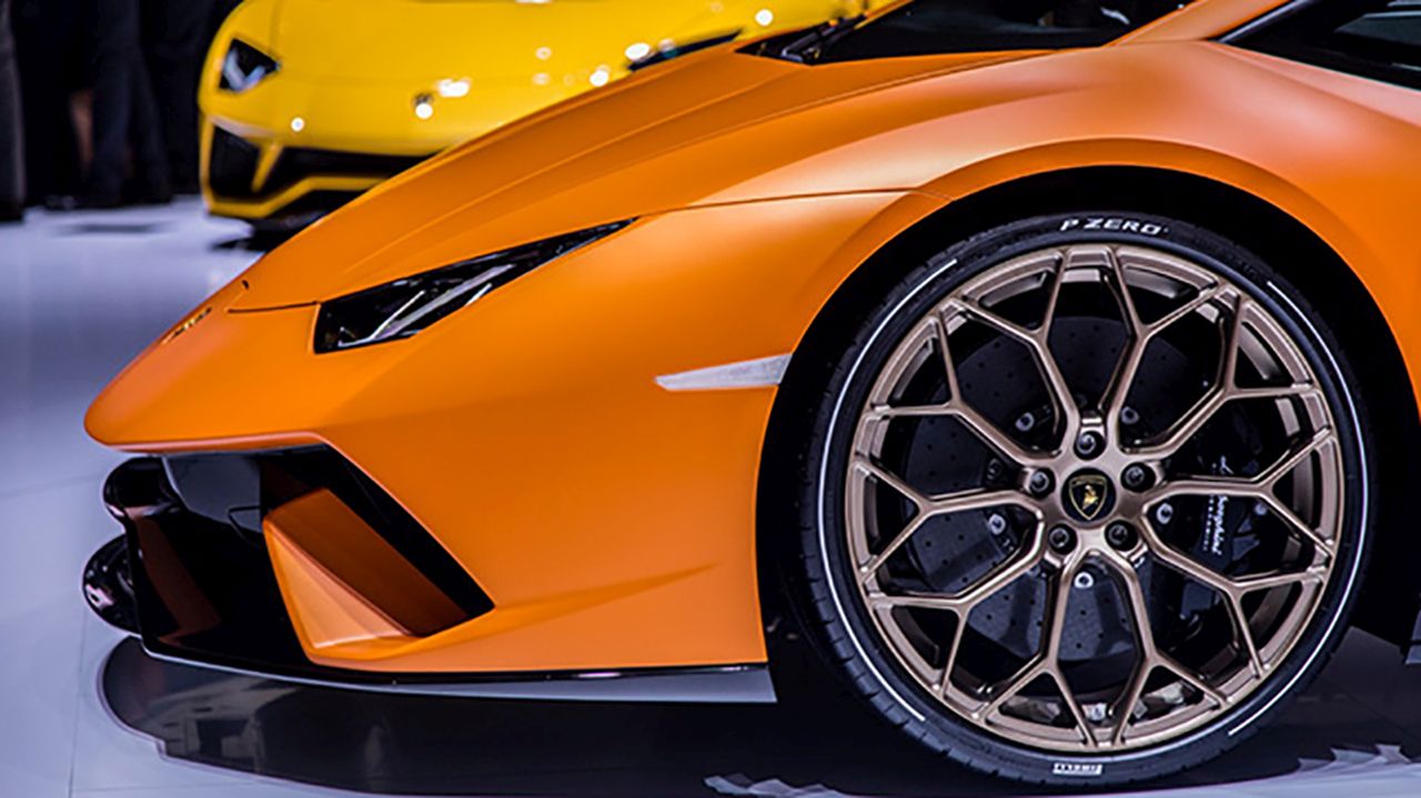 Lamborghini Huracan Pirelli tires