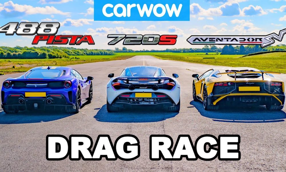 Drag Race: Which is the fastest 700+ HP Supercar?