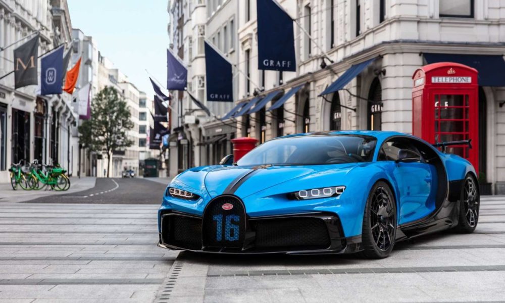 Bugatti Chiron Pur Sport presented in London