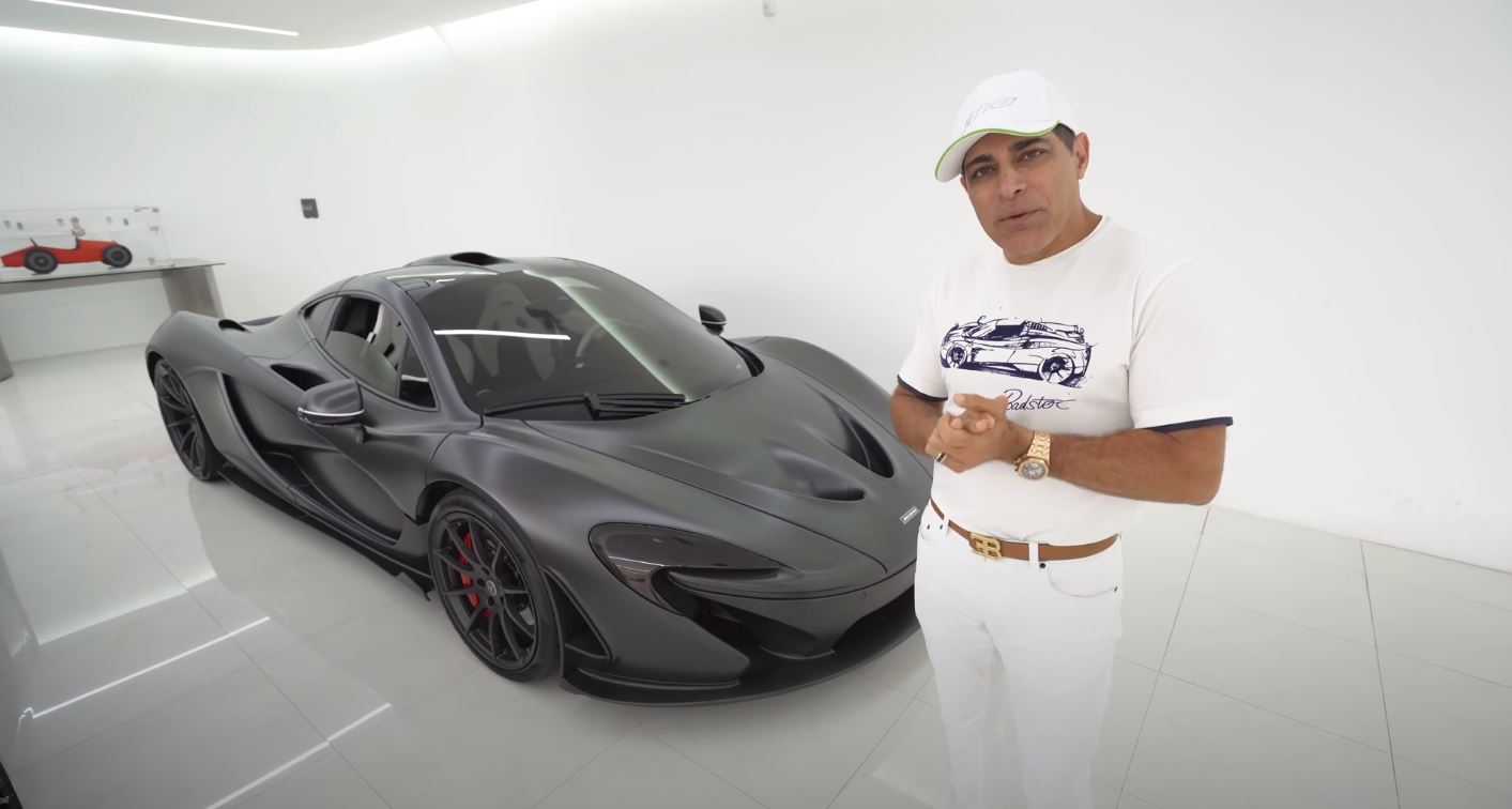 McLaren P1-electric mode acceleration