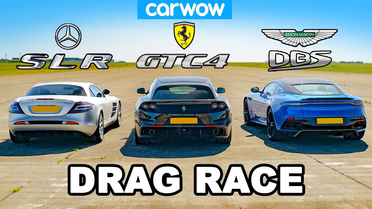 McLaren SLR vs Ferrari GTC4Lusso vs Aston Martin DBS Superleggera