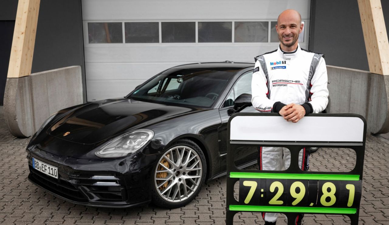 2021 Porsche Panamera Nurburgring lap record