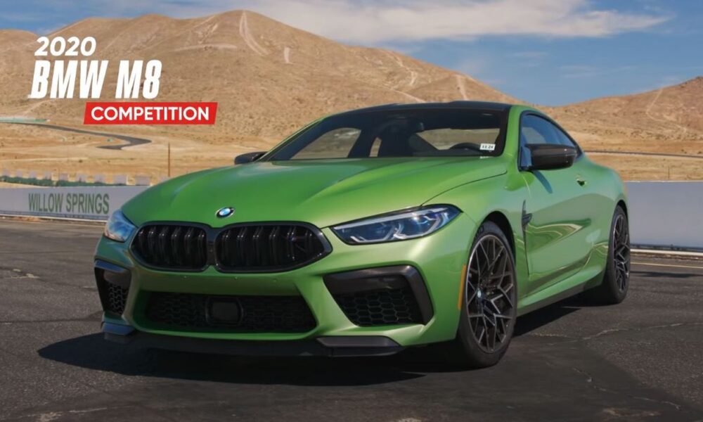 2020 BMW M8 Competition Laps Willow Springs Raceway in 1 min 31 seconds