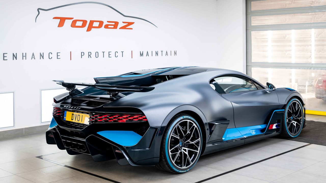 Bugatti Divo PPF Topaz