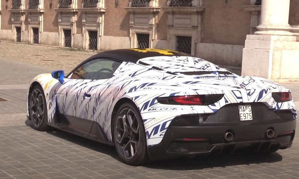 Listen to the Maserati MC20’s Twin-Turbo V6 burble into life