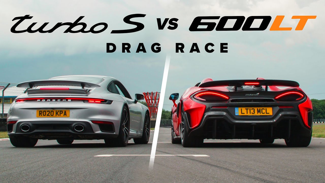 McLaren 600LT Spider vs Porsche 911 Turbo S