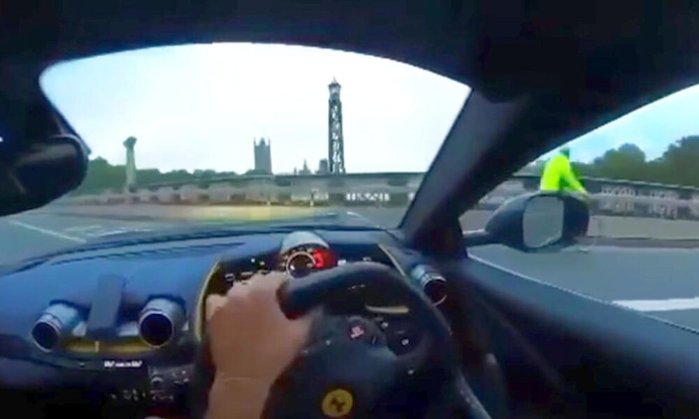 VIDEO: Witness a Ferrari 812 Superfast Crash in First Person