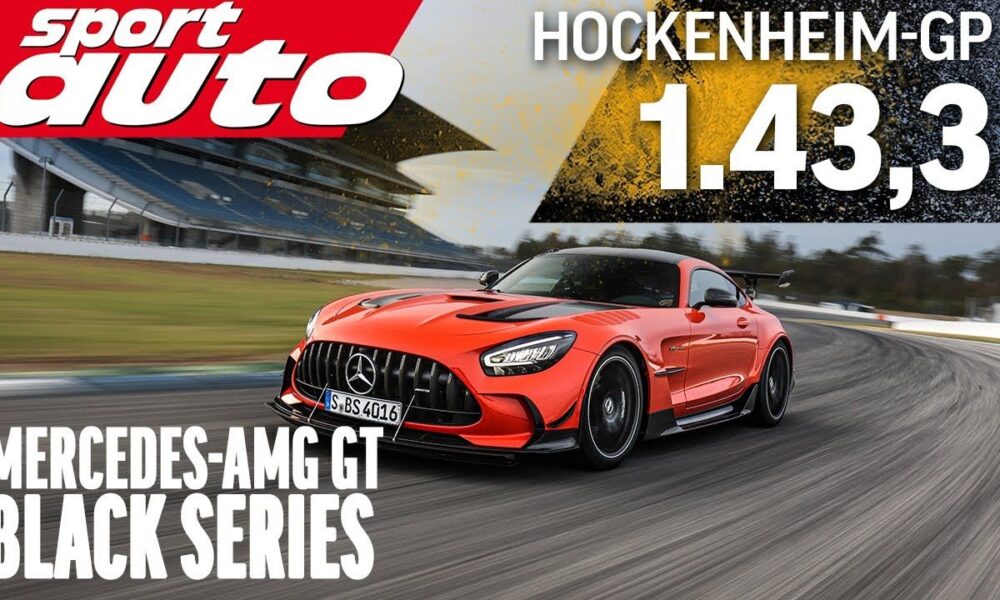 Mercedes-AMG GT Black Series destroys the 911 GT2 RS around Hockenheim