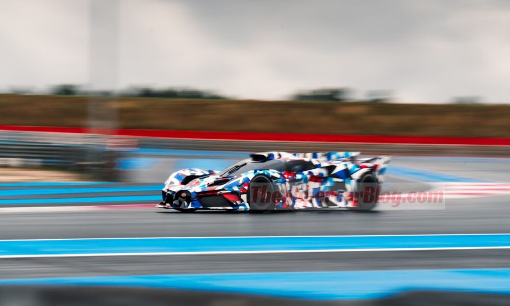 Scoop! This is the one-off Bugatti Track Hypercar