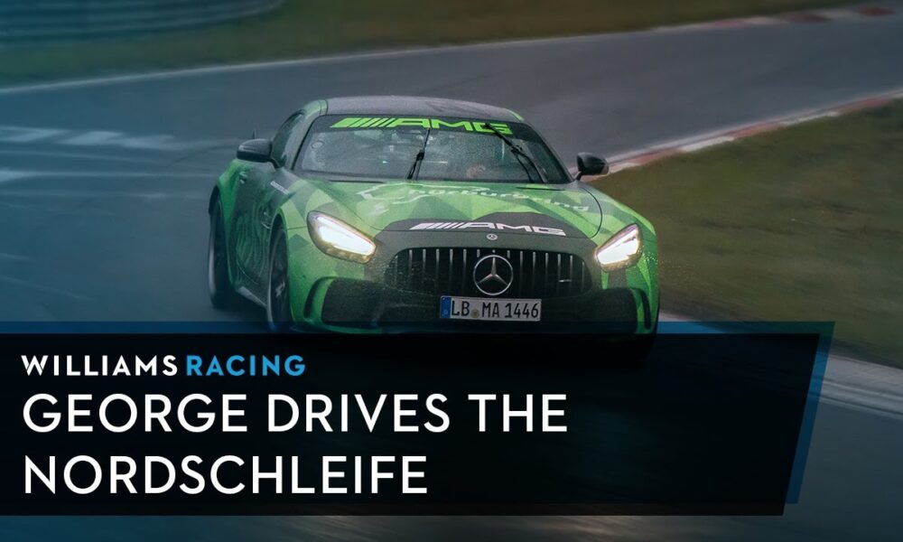 Watch an F1 Driver flog a Mercedes-AMG GT R around the Nurburgring