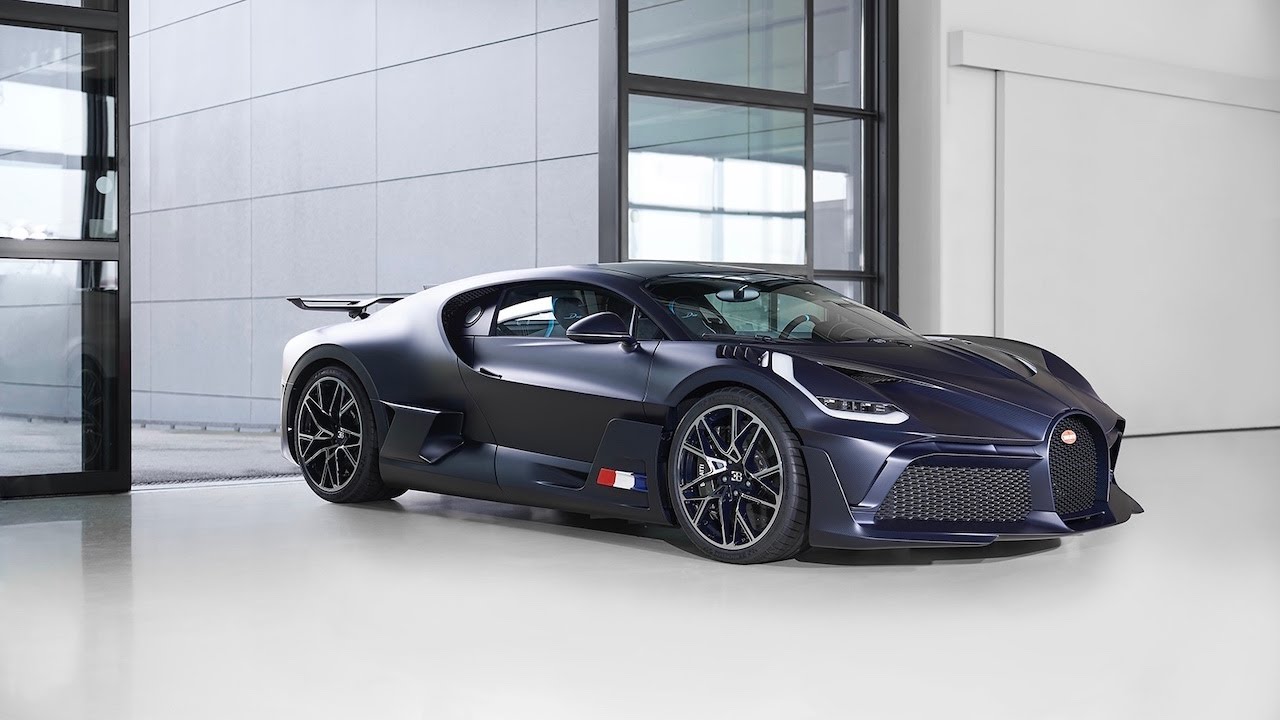 Bugatti Divo-Matte Blue Carbon-Miller Motorcars