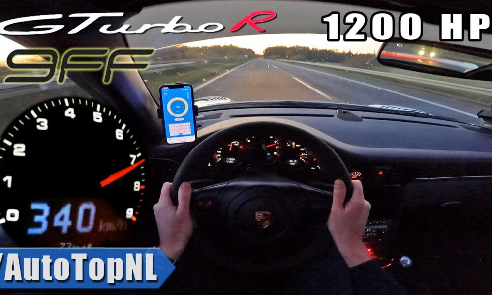 Porsche 9ff GTurbo R-Autobahn-Top Speed