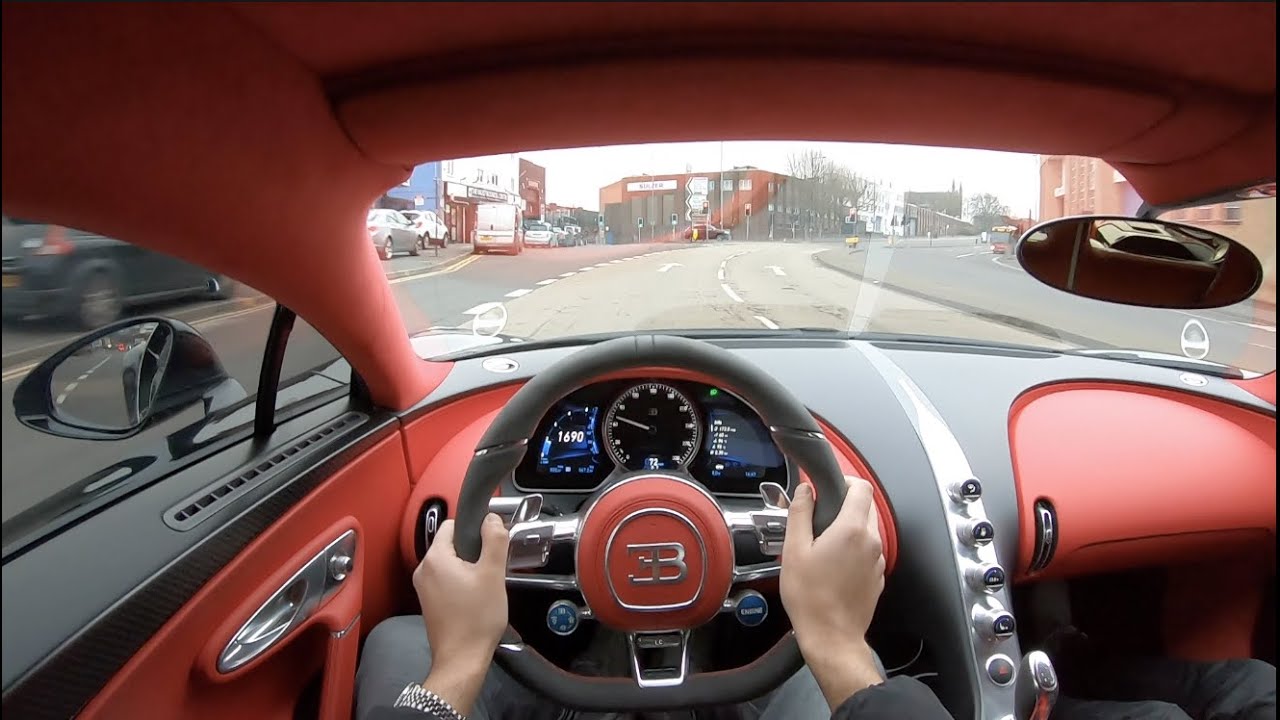 Bugatti Chiron-Birmingham-POV Drive