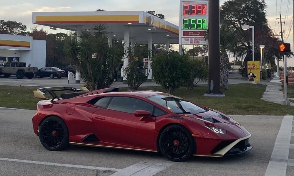 Lamborghini Huracan STO dons an Iron Man suit