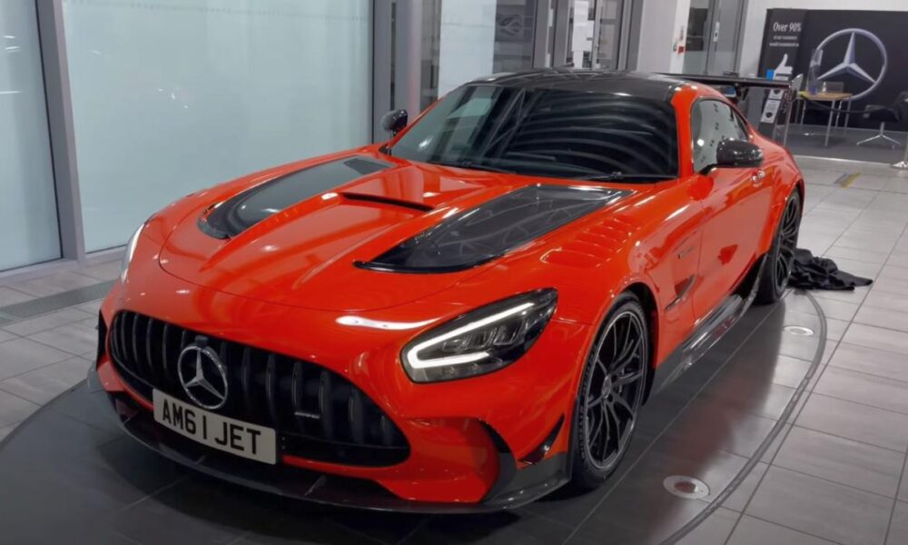 First Mercedes-AMG GT Black Series in the UK delivered