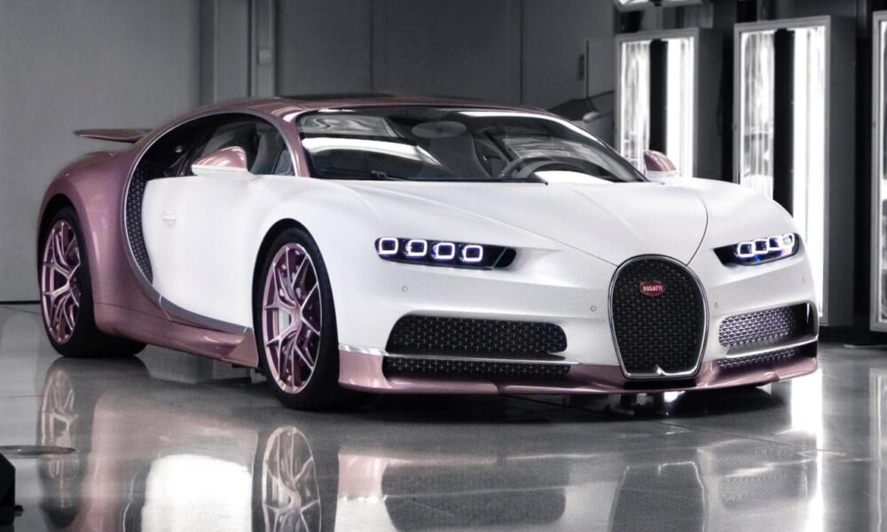 Pink Bugatti Chiron Sport ‘Alice’ is ready in time for Valentine’s Day