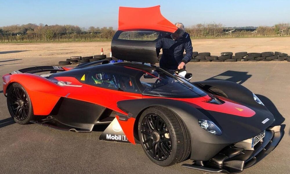 Aston Martin Valkyrie high-speed fly by is a must watch