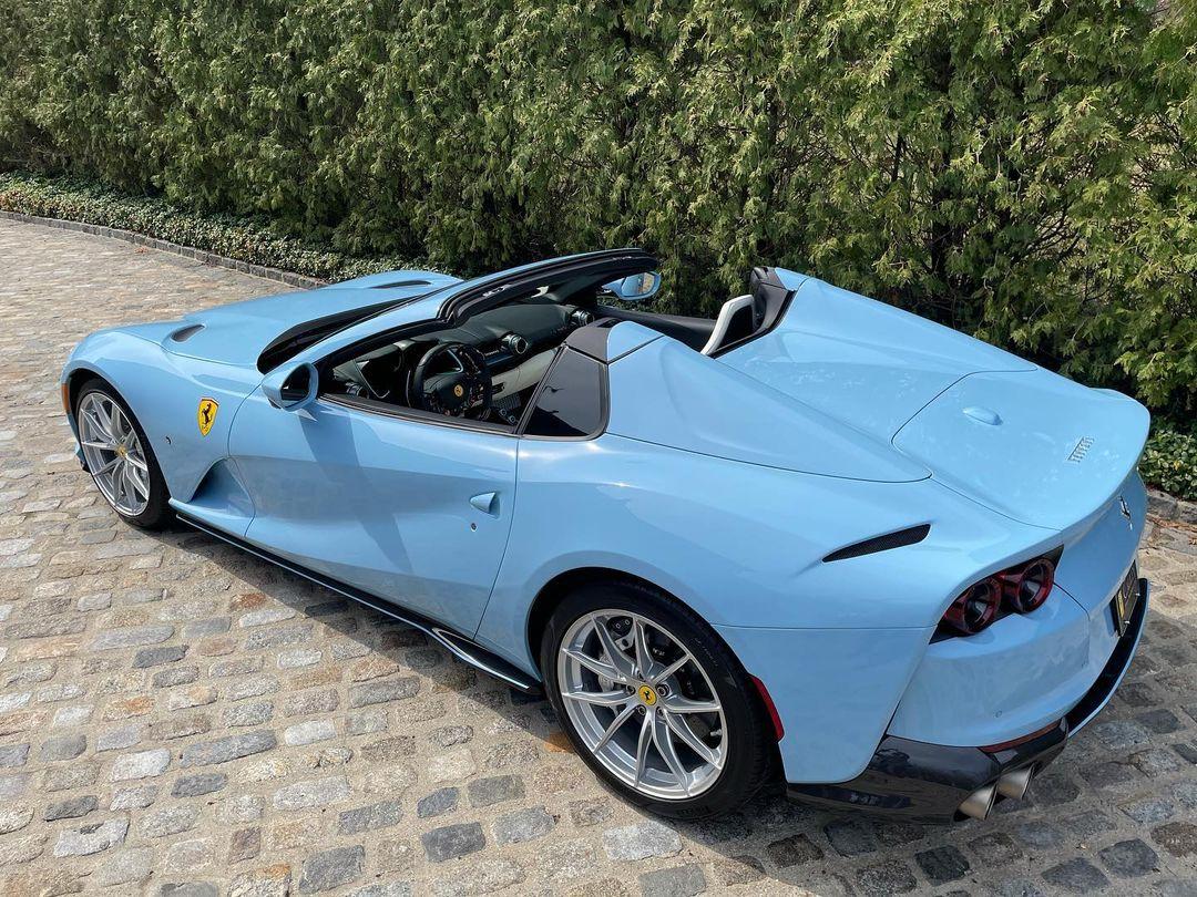 Baby Blue Ferrari 812 GTS-Tailormade-US-2