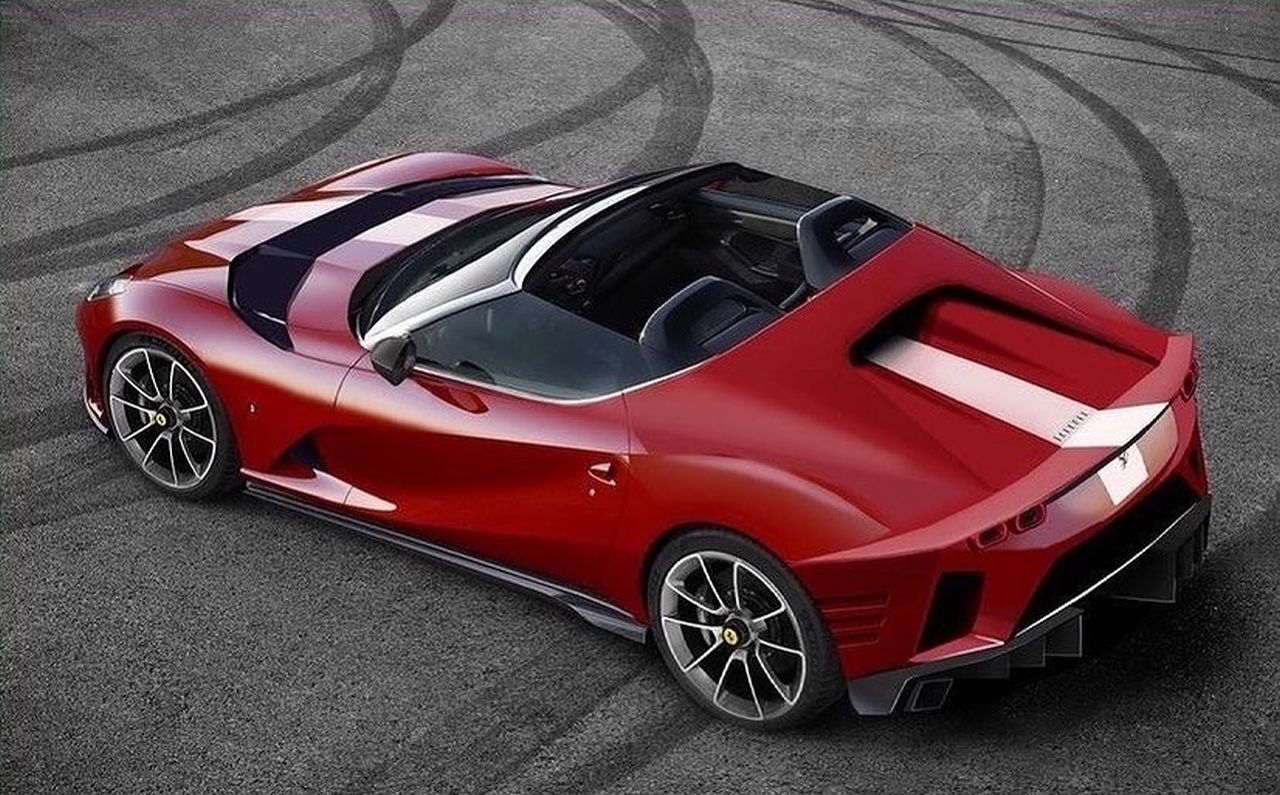 Ferrari 812 GTO-VS-Aperta-rendering
