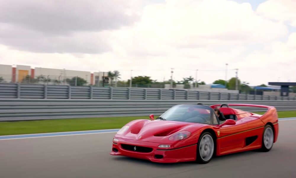 Restored Ferrari F50 chassis no. 001 ready for Amelia Island Concourse
