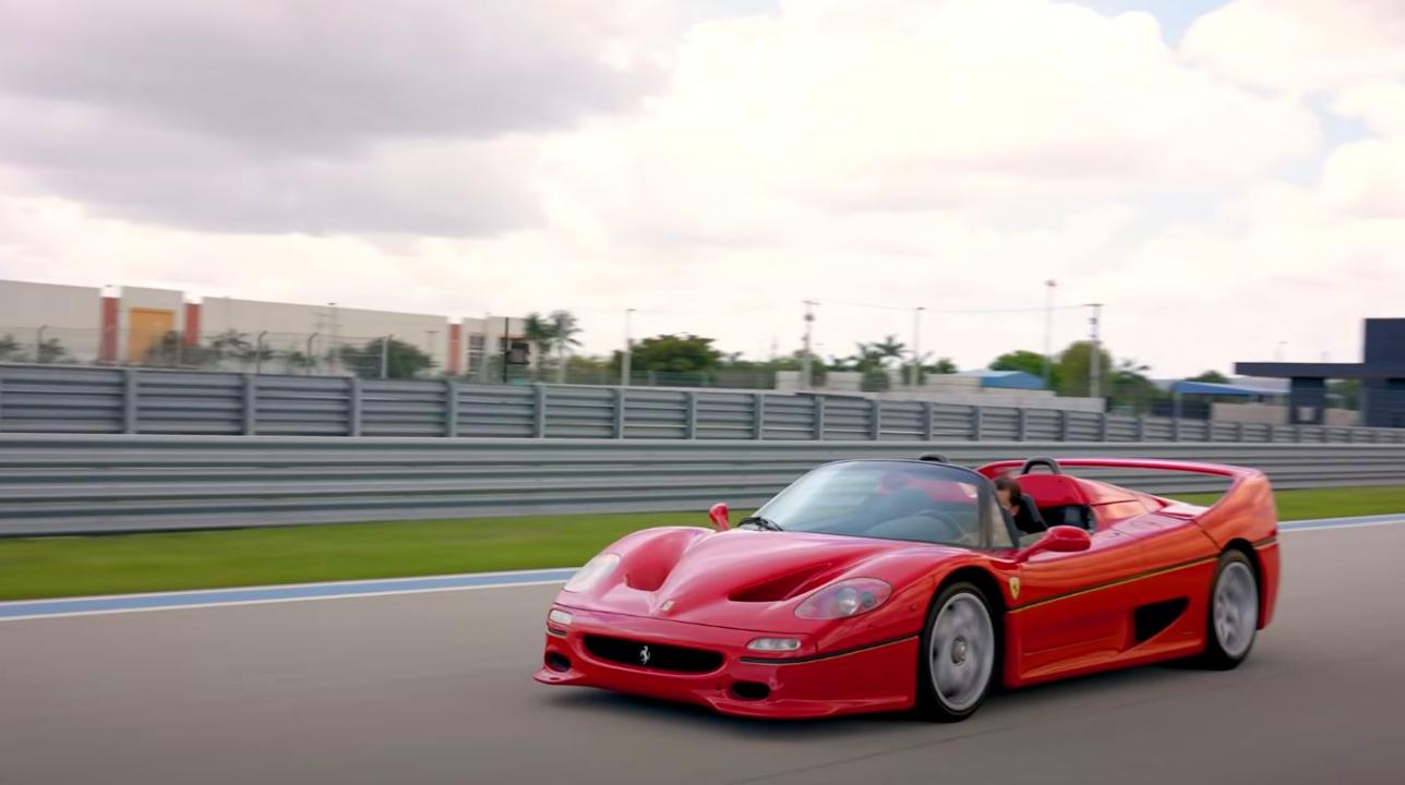 Ferrari F50 chassis no 001-restoration