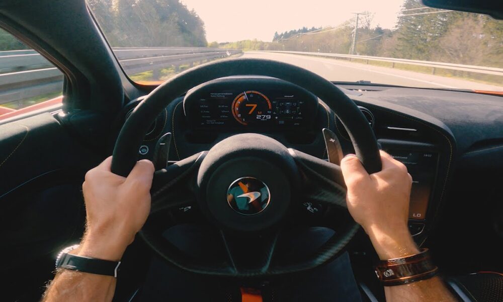 POV drive in a Novitec McLaren 765LT with over 900 HP