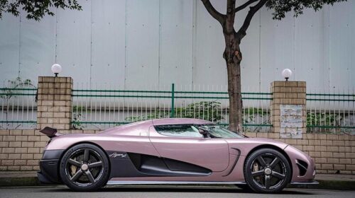 Pink Koenigsegg Agera R-China-3