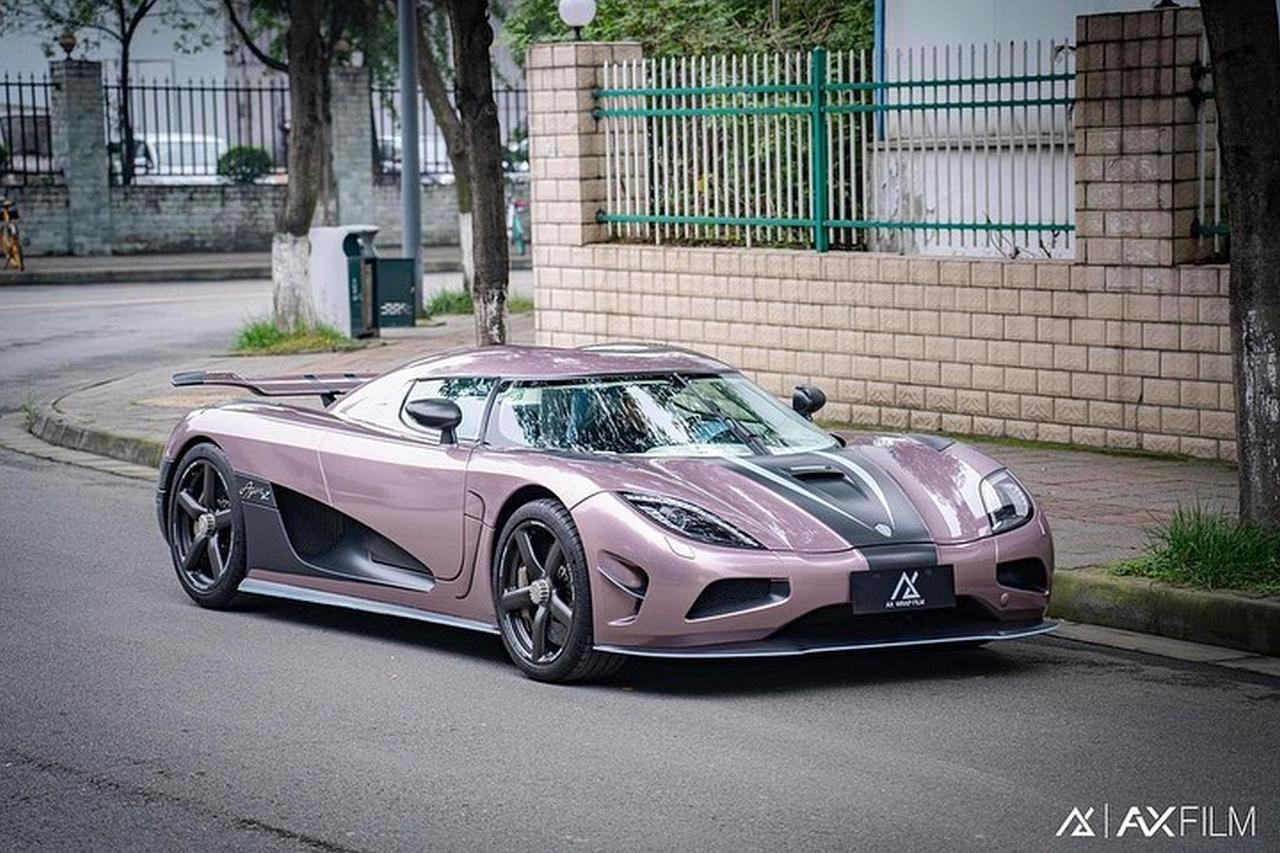 Pink Koenigsegg Agera R-China-4
