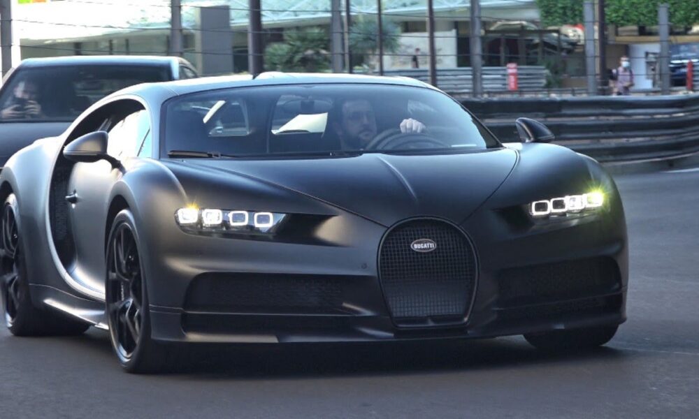 Bugatti Chiron Sport ‘Edition Noire Sportive’ spotted in Monaco