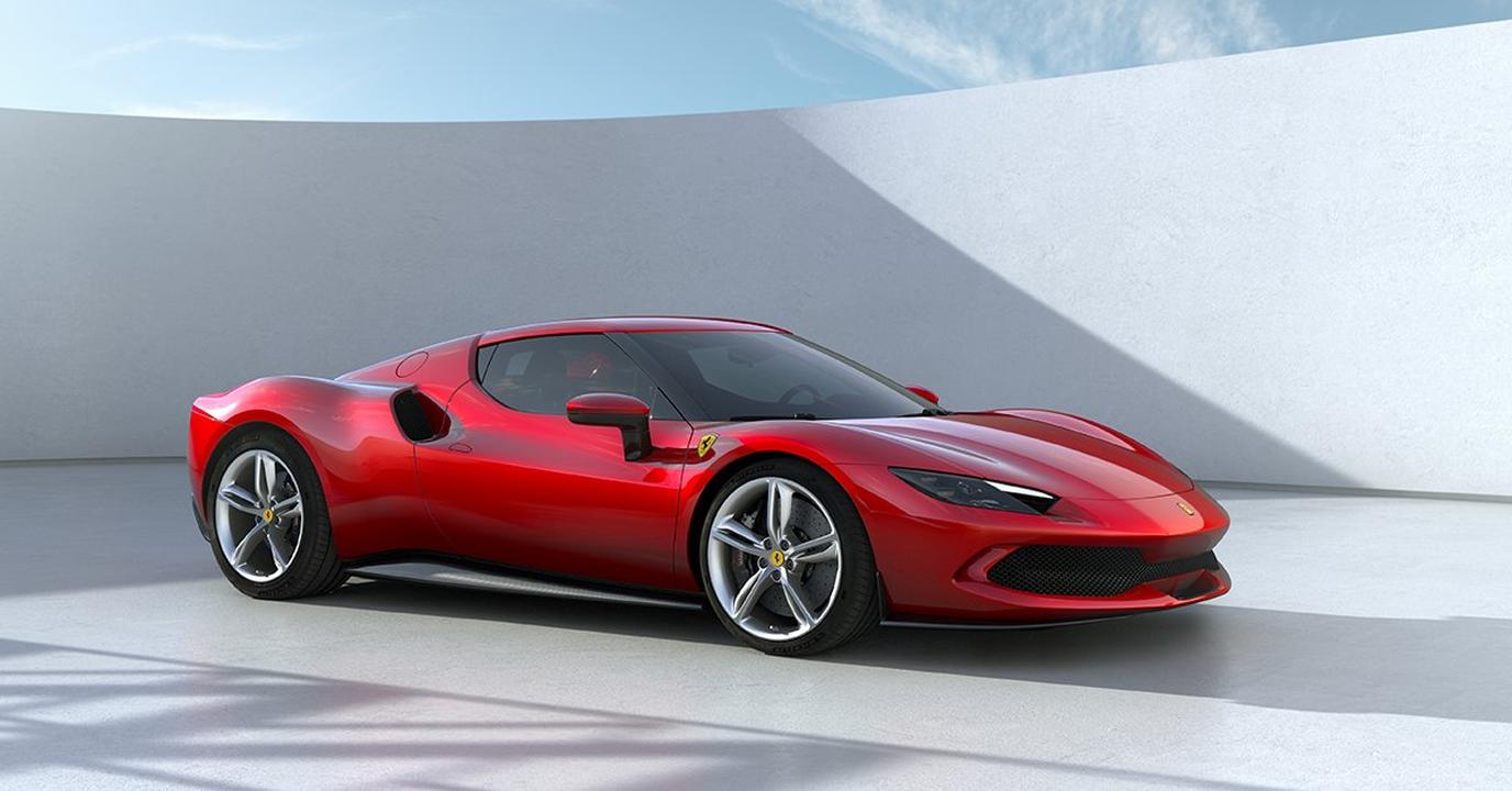 Ferrari 296 GTB-V6 Hybrid-Supercar-1