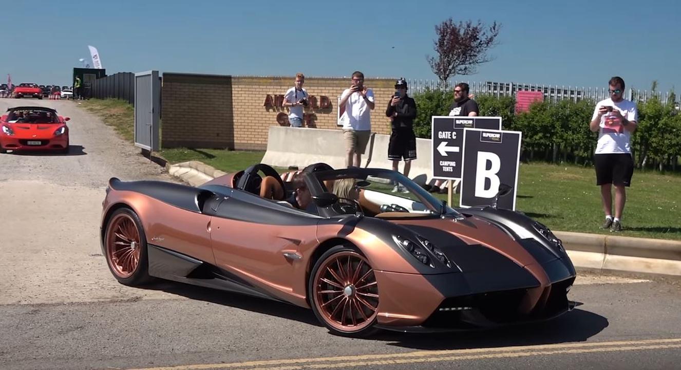 Kurota Copper Pagani Huayra Roadster-Supercar Fest 2021