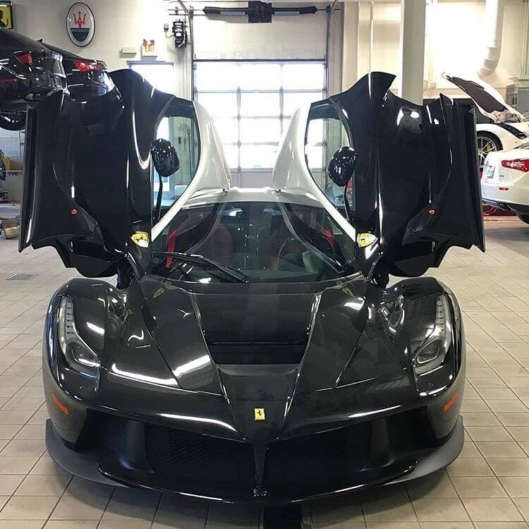 Ferrari LaFerrari-Black-Silver-Dual-tone-rare-3
