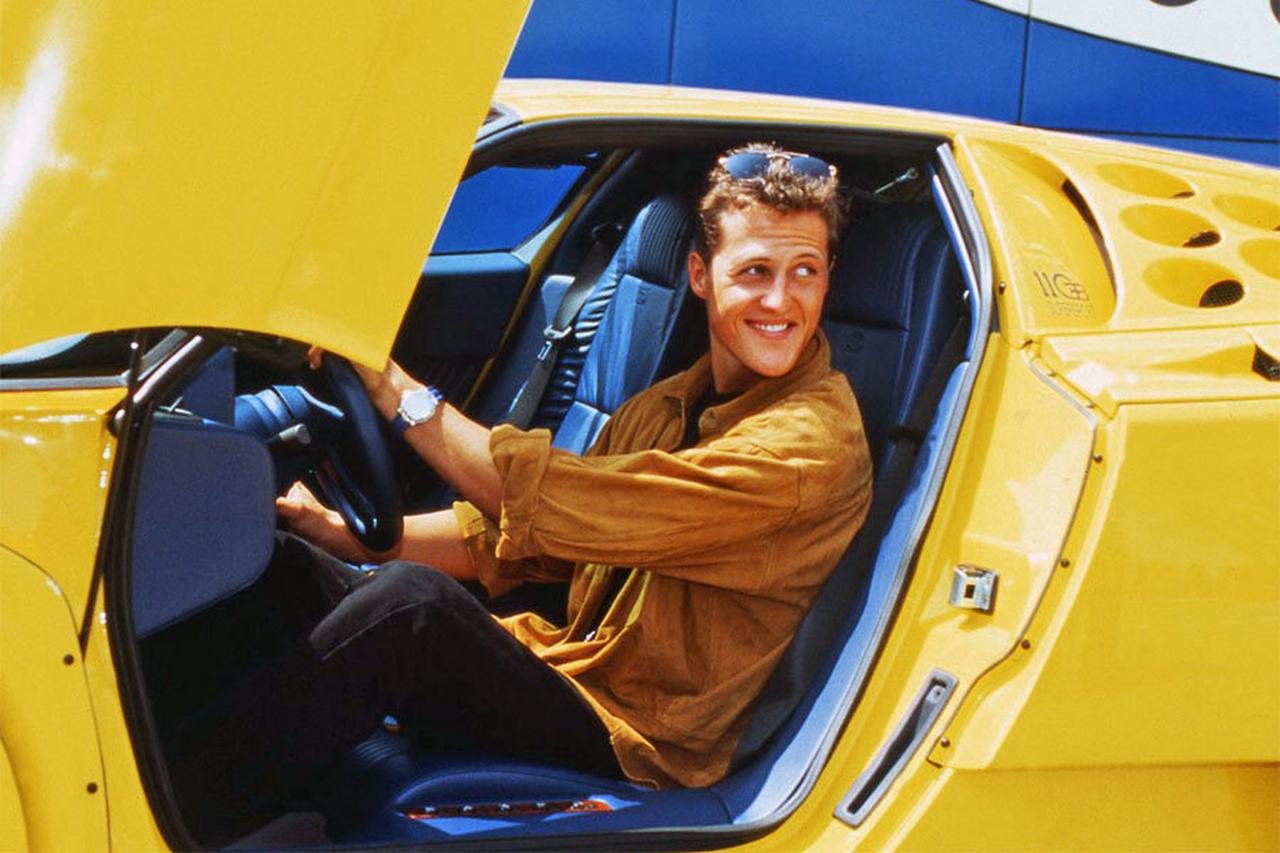 Michael Schumacher-Bugatti EB110SS