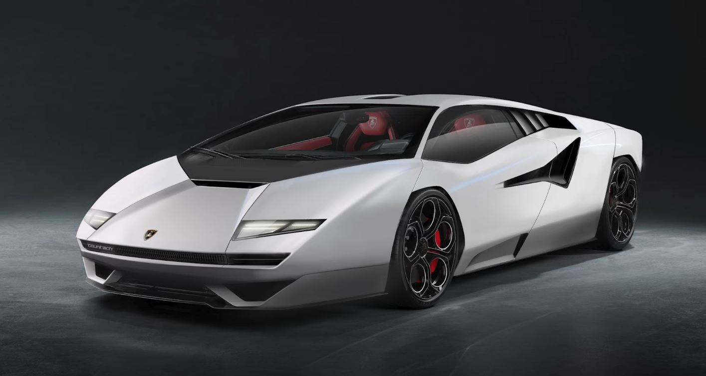 2021 Lamborghini Countach redesigned