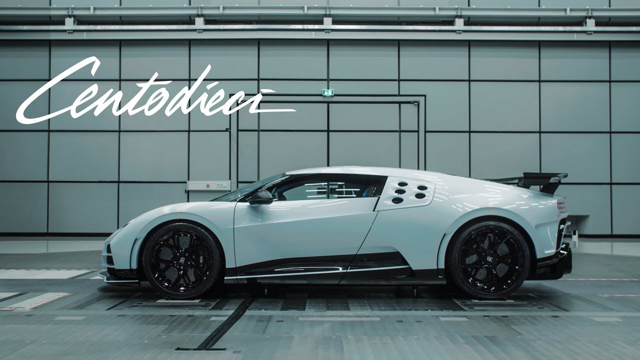 Bugatti Centodieci Wind Tunnel