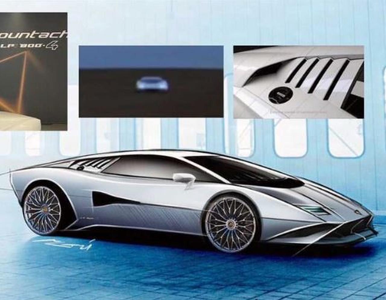 Lamborghini Countach LPI 800-4-Rendering