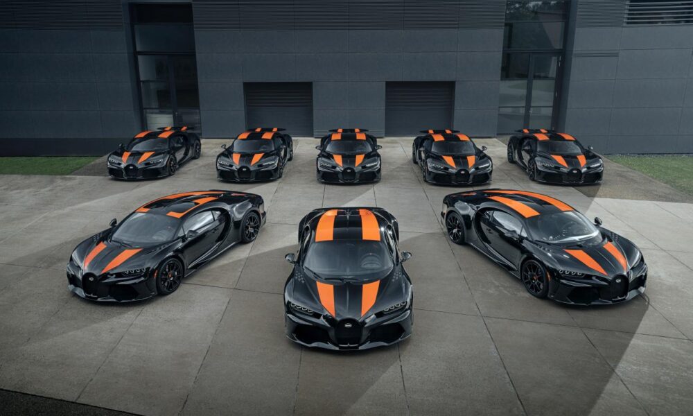 First 8 Bugatti Chiron Super Sport 300+ ready for delivery