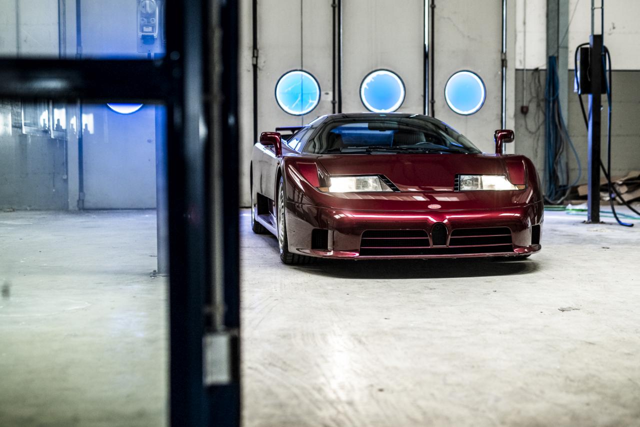 Bugatti EB110 Rosso Scuro-30th anniversary-2