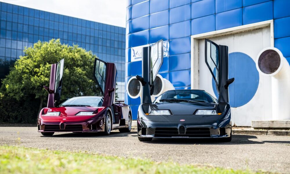 We found our favorite Bugatti EB110 at its 30th anniversary celebration