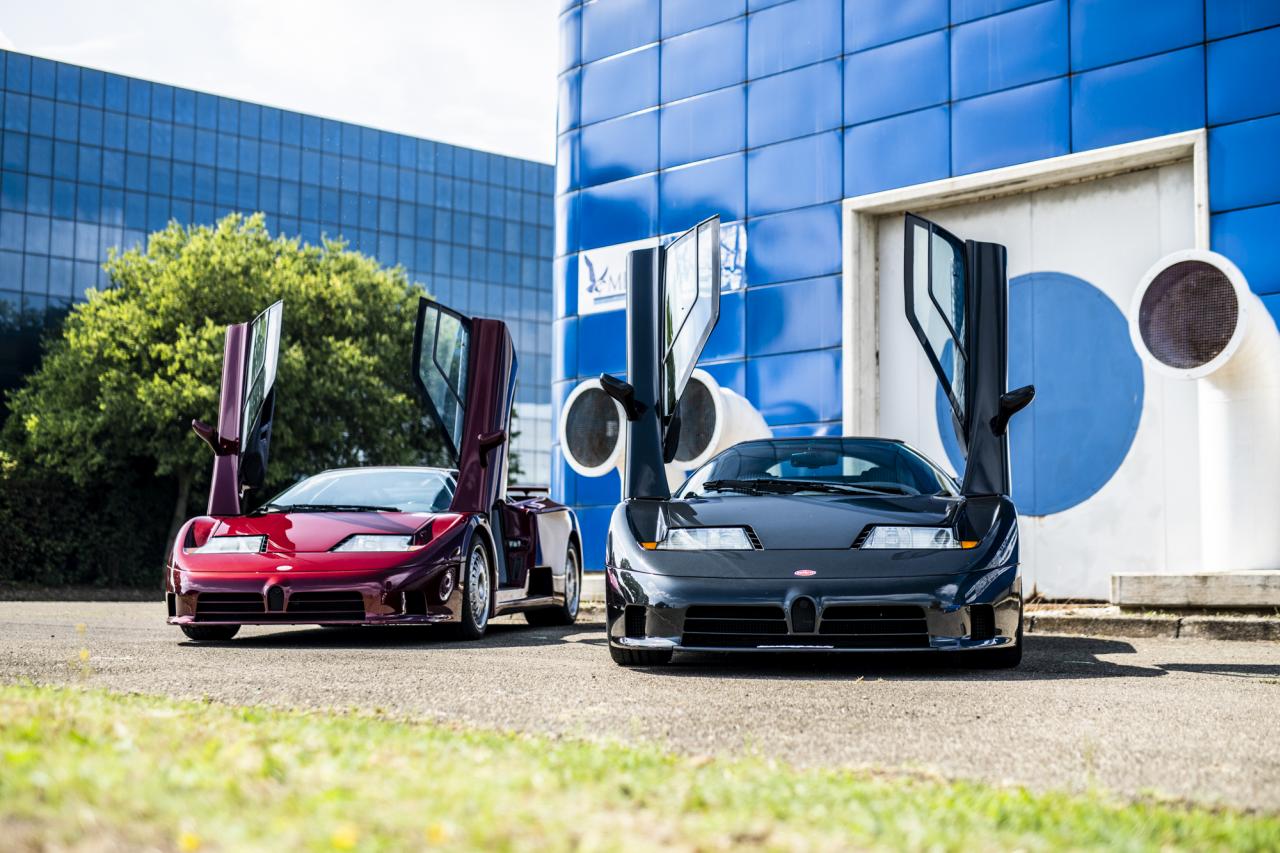 Bugatti EB110 Rosso Scuro-30th anniversary-3