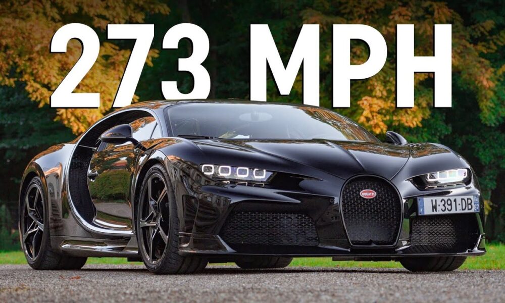 Ex-Stig takes the 273 MPH Bugatti Chiron Super Sport for a spin