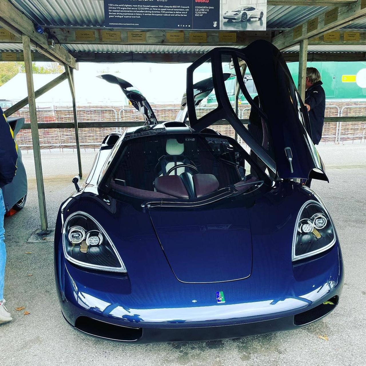 GMA T50 XP5 prototype Goodwood-1